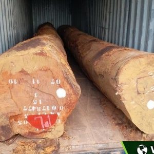 azobe wood logs