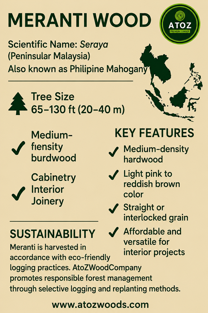 Meranti wood database