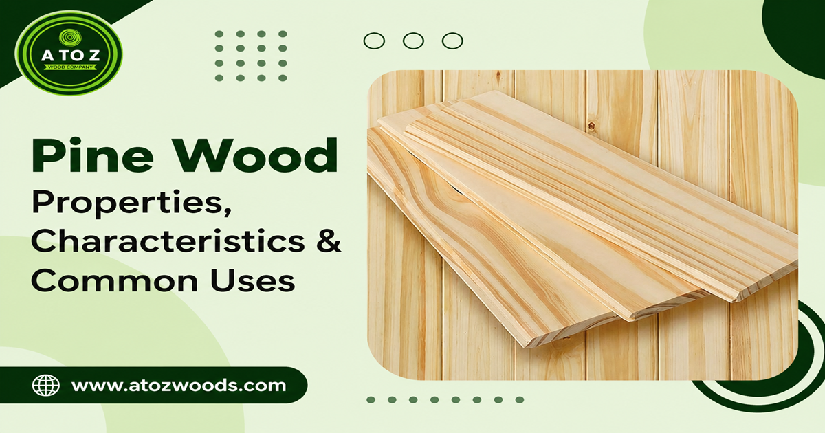 pine wood properties, characteristics and uses