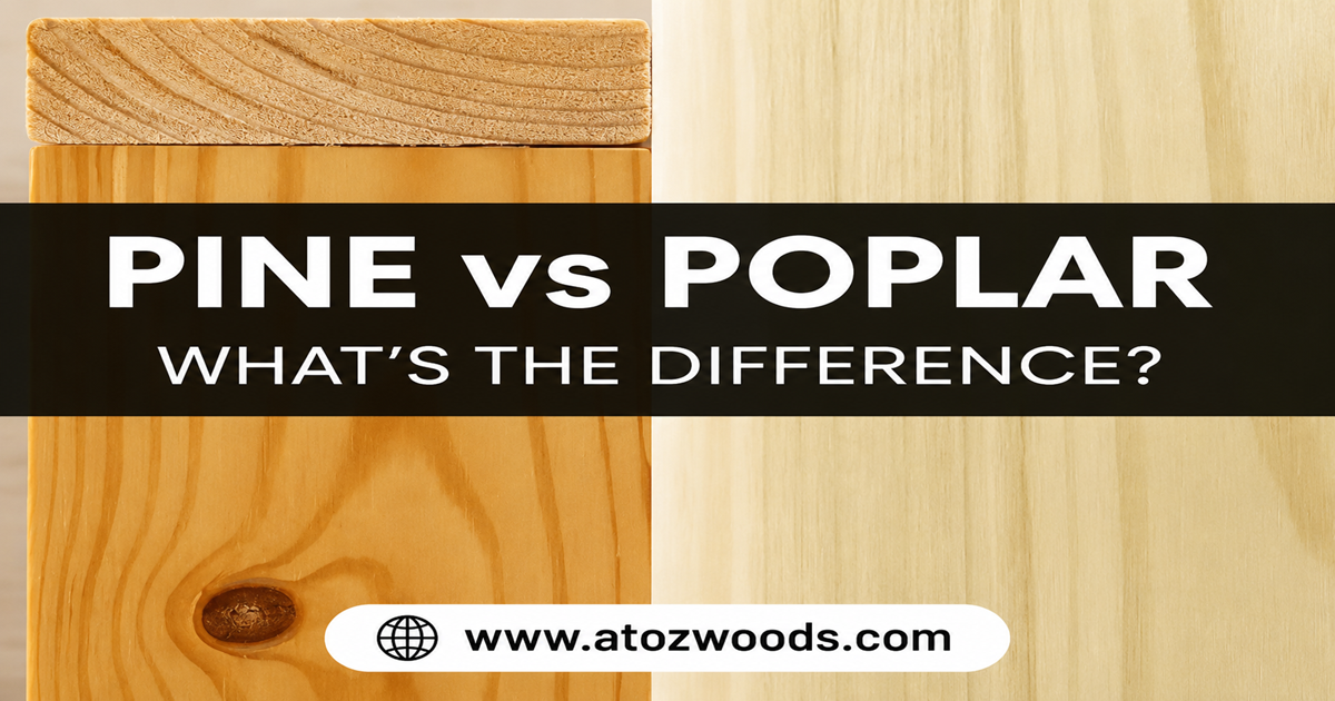 pine vs poplar wood differences