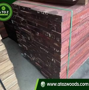 different colors of red meranti wood