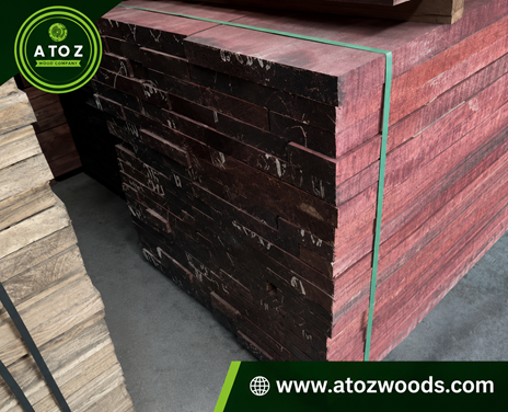 different colors of red meranti wood