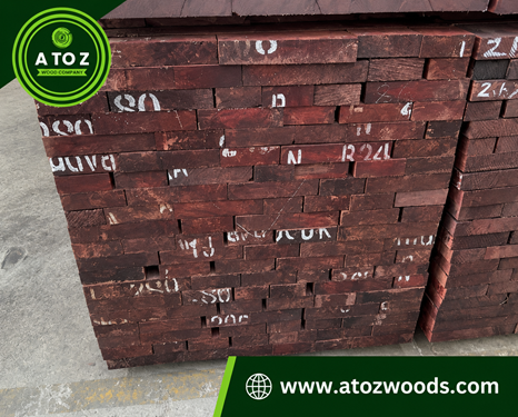 different colors of red meranti wood
