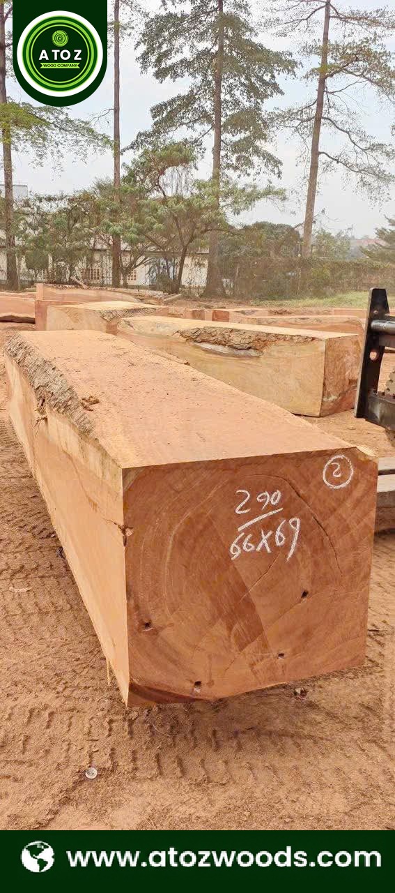 Doussie Sawn timber