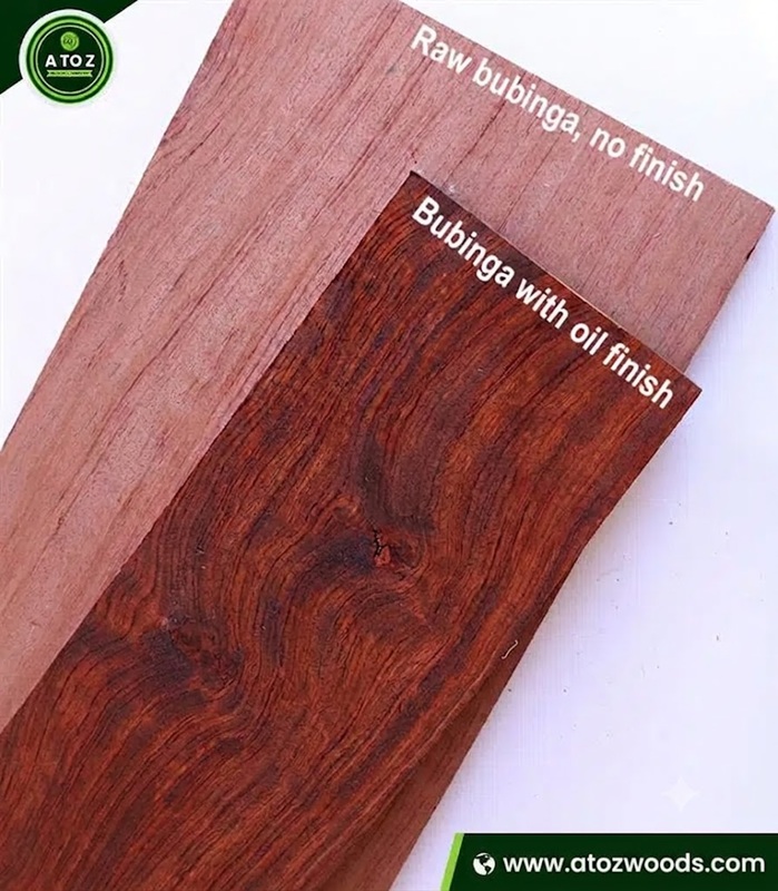 bubinga (1) different colors of bubinga wood