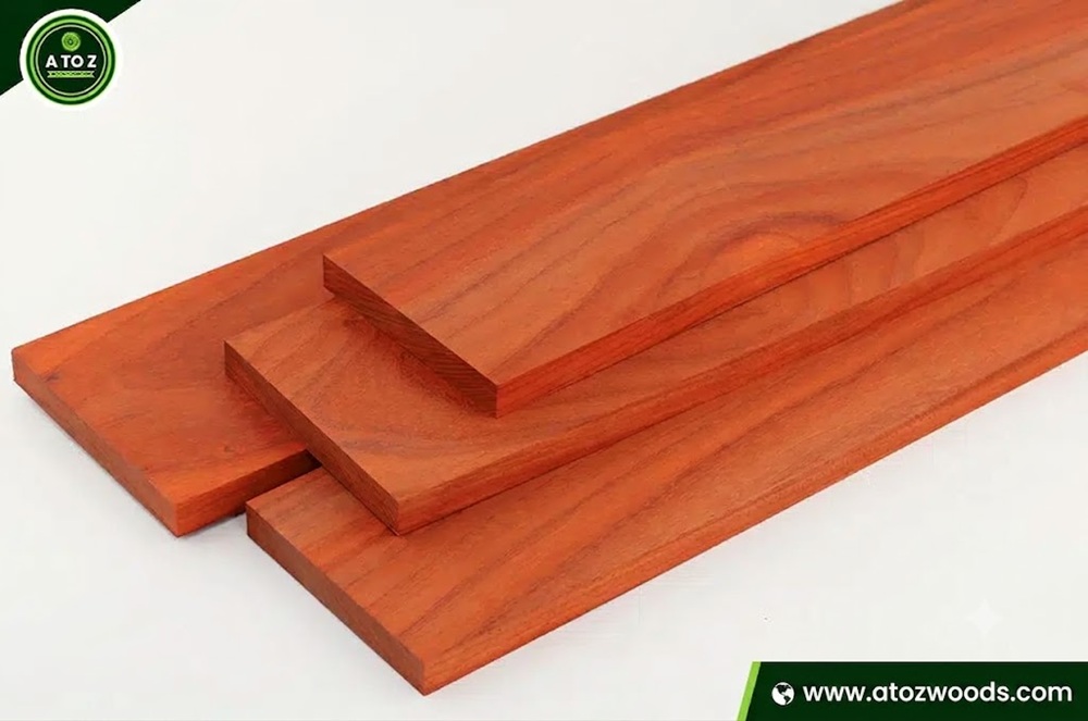 Different Colors of Padauk Wood