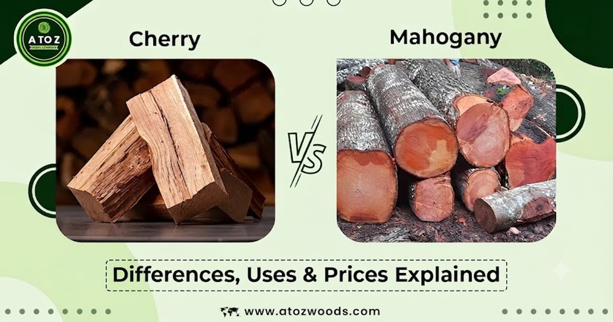 cherry vs mahogany wood