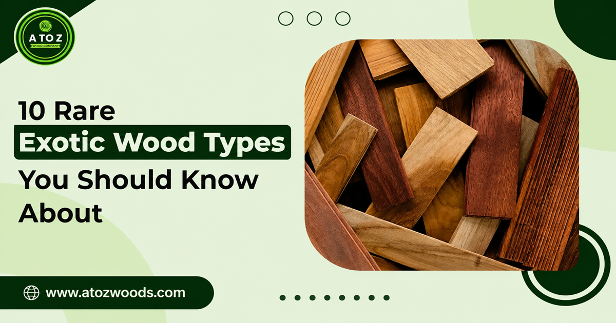 types of exotic woods
