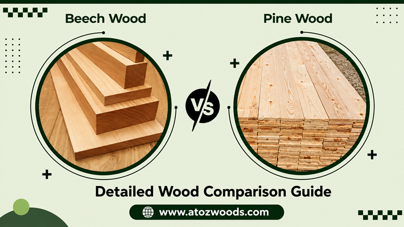 birch vs pine wood differences