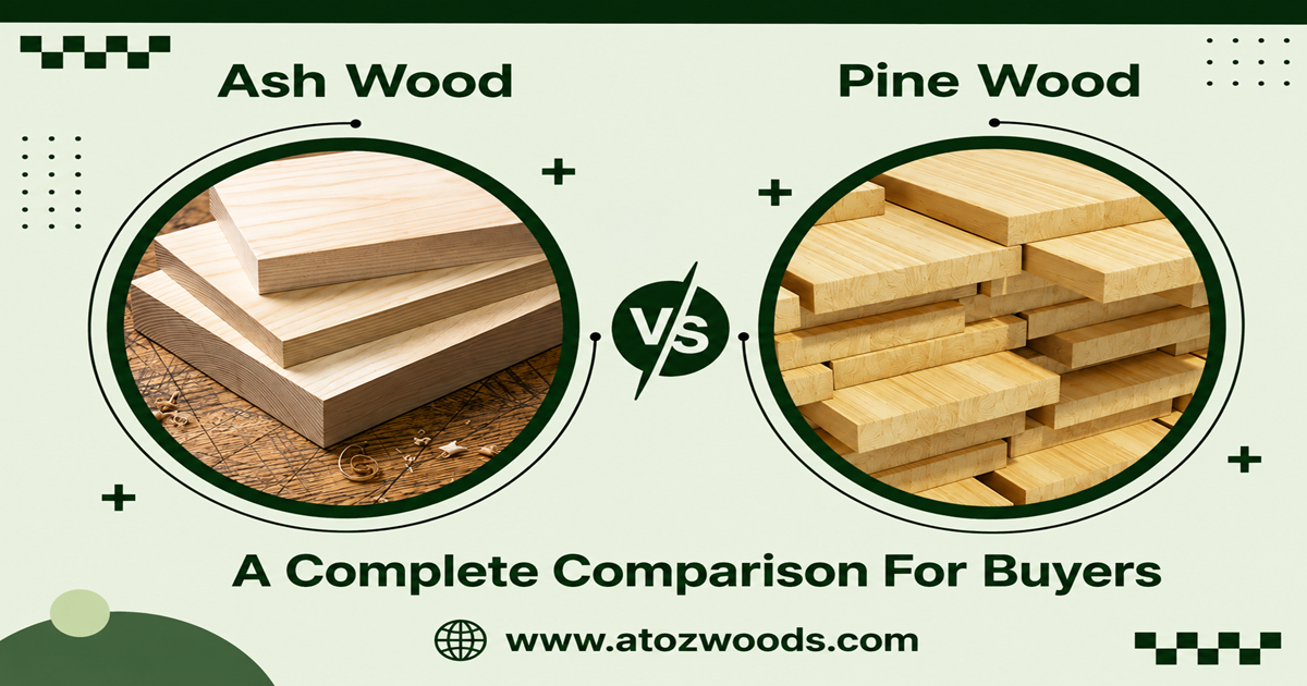 ash vs pine wood