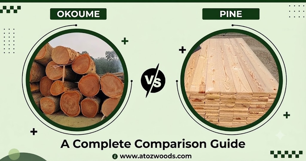 okoume vs pine wood