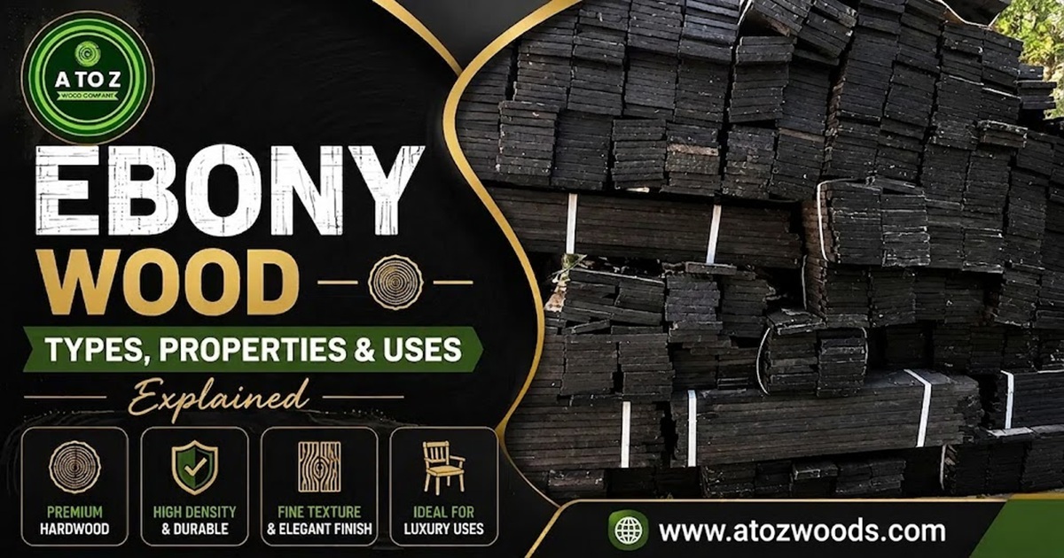 ebony wood types, properties, and uses